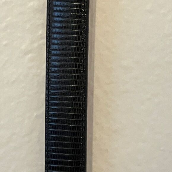 Vintage Black Brighton Classics Belt, Size ML 32